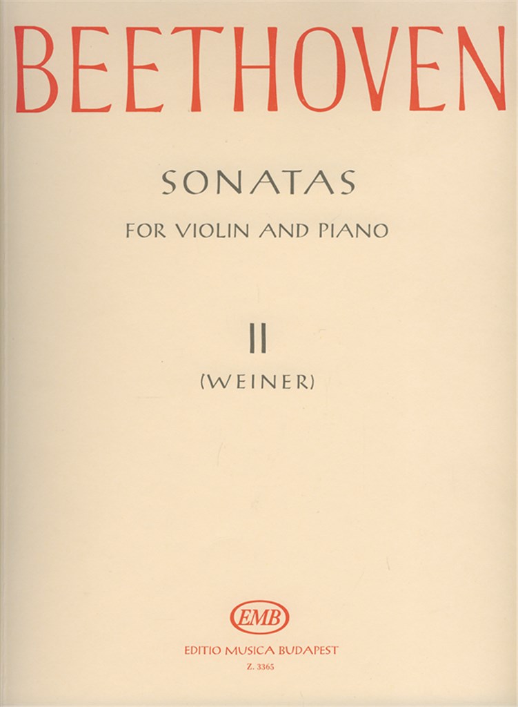 Sonaten II für Violine und Klavier